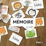 Jeux de mémoire pour enfants