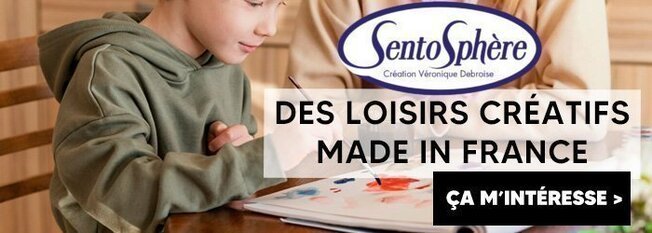 Loisirs créatifs fabriqués en France Sentosphère