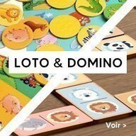 Jeu de loto et dominos pour enfants