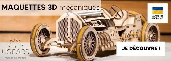 Maquettes mécaniques Ugears