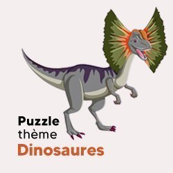 Puzzle enfant sur les dinosaures