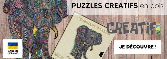 Puzzles créatifs en bois Made in Ukraine