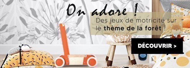 Des jeux de motricité sur le thème des animaux de la forêt pour bébé