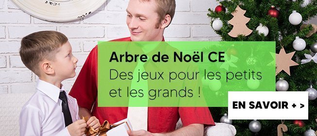 Arbre de noël clé en main pour entreprise