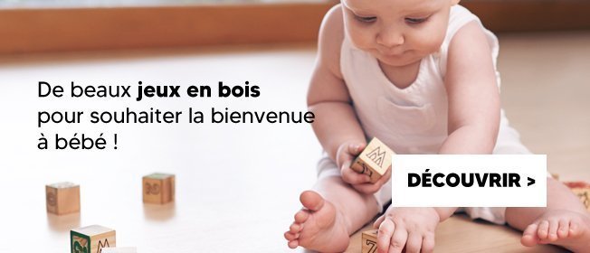 Des jeux en bois pour bébé