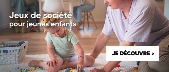 Jeux de société pour crèche et assistante maternelle