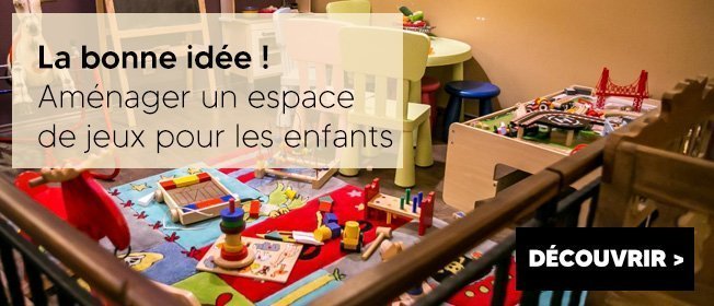 Espace enfant dans un bar