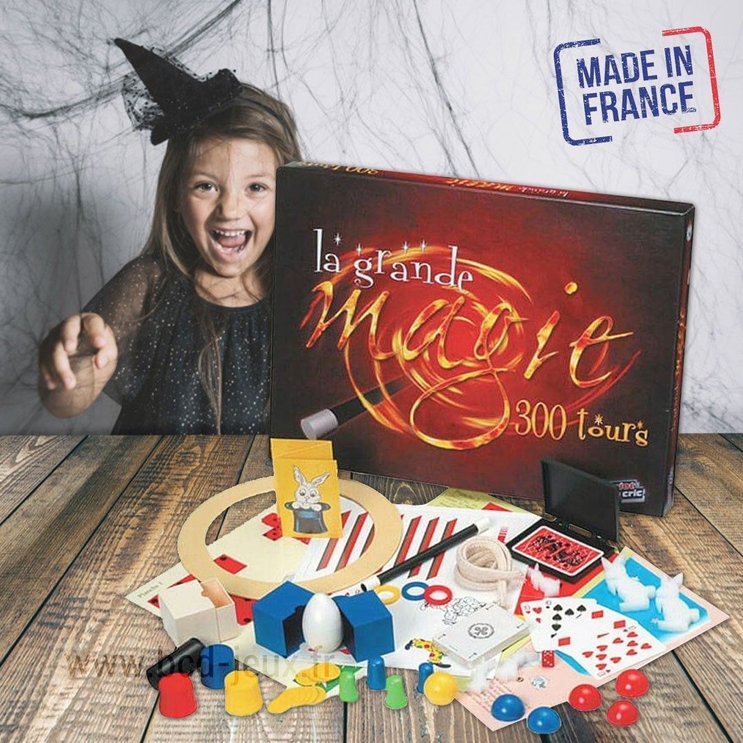 Coffret magie 300 tours, jeux de societe