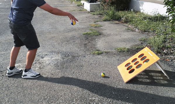 Jeu d'adresse en bois Triball