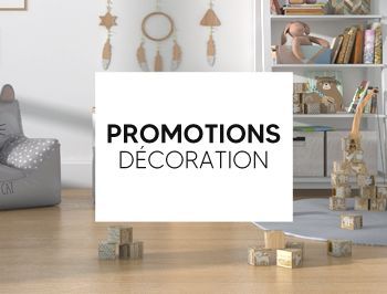 Promotions décoration pour chambre d'enfant et bébé