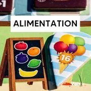 Jeux thème fruits et légumes alimentation