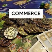 Jeux de société avec commerce