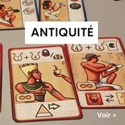 Jeux société solo thème antiquité