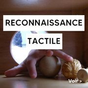 Jeu de reconnaissance tactile