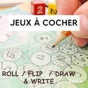 Jeux à coche (Roll&Write, Flip&Write, Draw&Write)