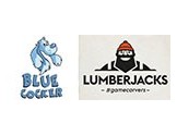 Blue cocker & Lumberjacks