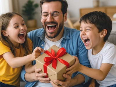 Fête des pères : 5 idées de cadeaux DIY à faire avec un enfant