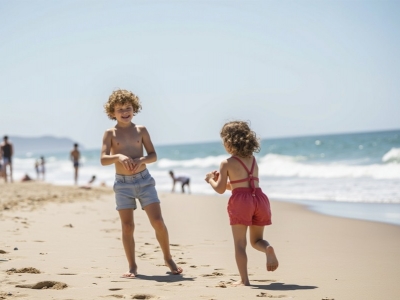 12 jeux pour enfants à la plage pour s’amuser sur le sable tout l’été
